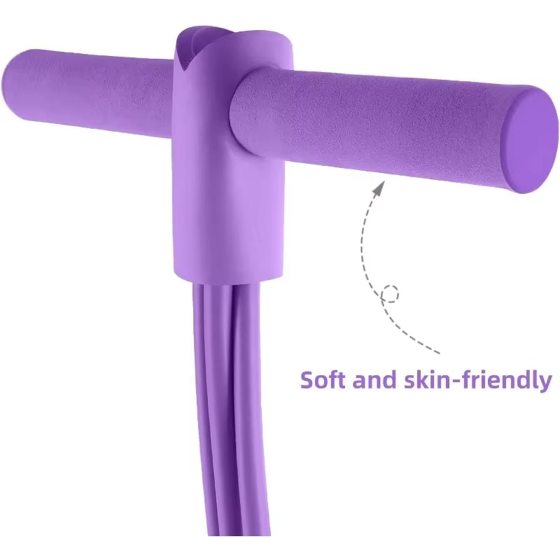 4-Tube Elastic Yoga Pedal Pull - огляд і ціна Yoga Fitness Resistance Band